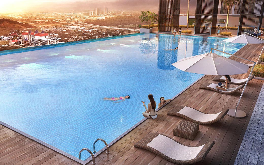 d'Pristine Infintiy Pool