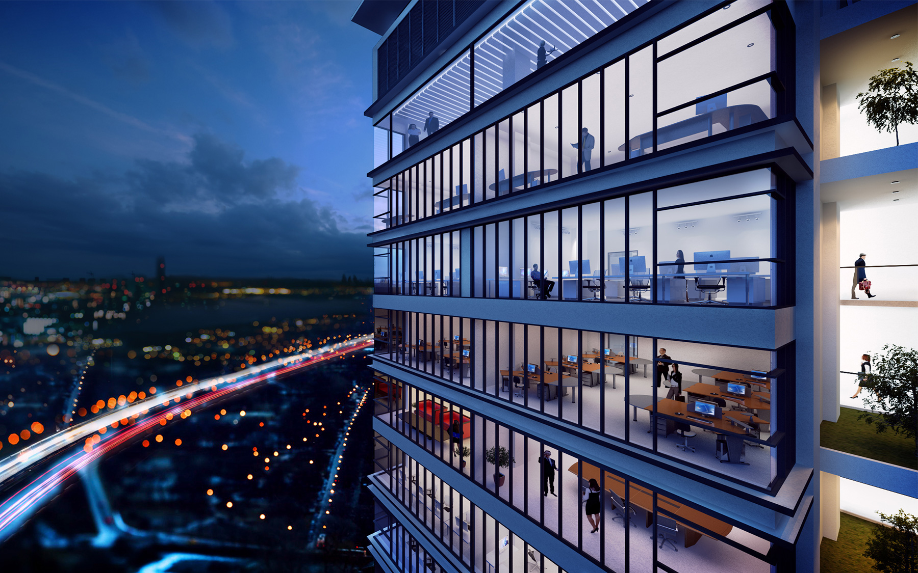 d'Pristine Office Exterior